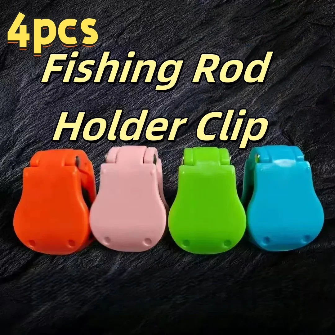 Lure Rod Organizer - Multi-Function Fishing Pole Holder Clip, Protector & Fastener for Casting/Jigging Rods Zpaxo 4pcs