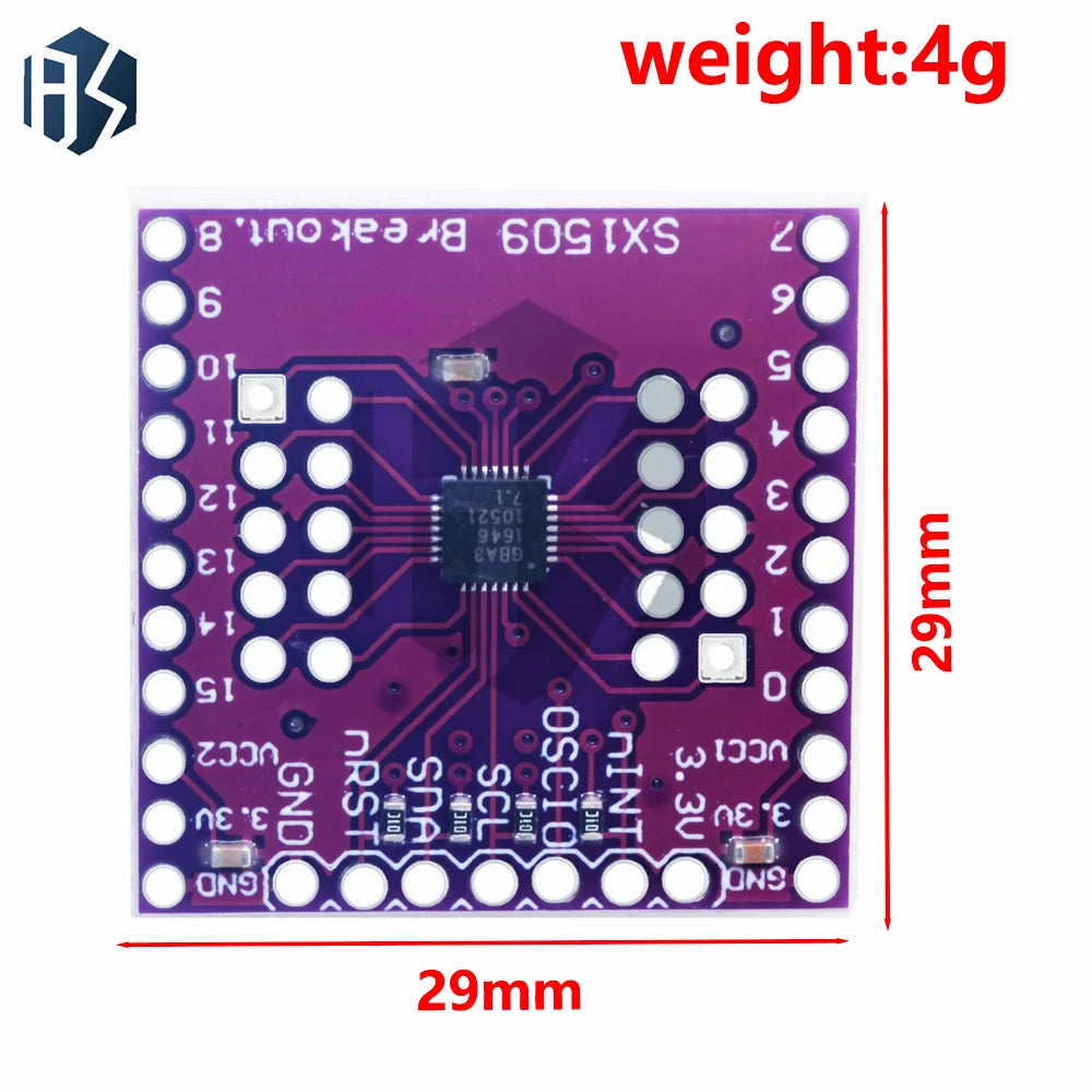 CJMCU-SX1509 16CH GPIO Output Board LED Driver Keyboard Voltage Level Shifter Module for Arduino Zpaxo
