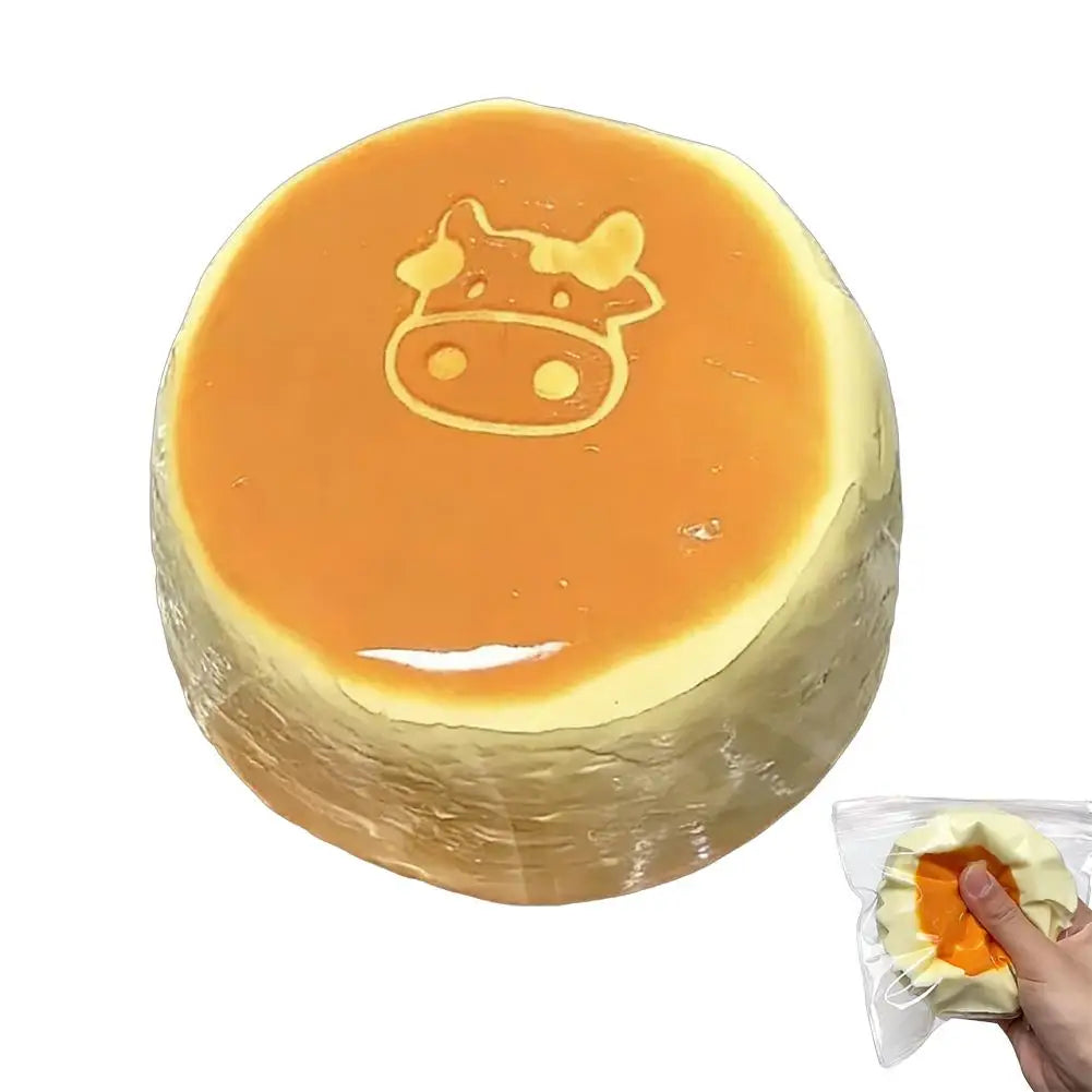 Silicone Squeezable Toy Pinch Squeeze Squishy Simulated Milk Puddy Non-Toxic Gifts Slow Rising Toy Stress Relief Super Soft Se Zpaxo 1PC