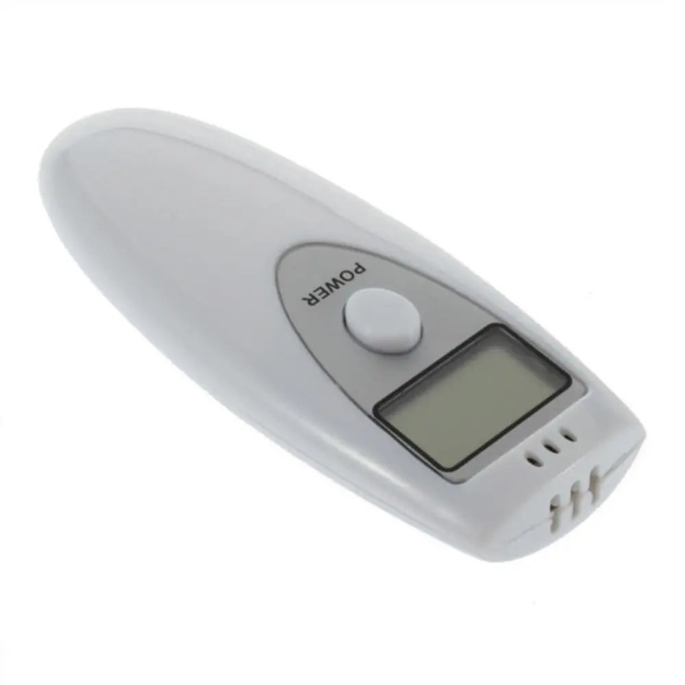 LED Digital Display Breathalyzer Analyzer Accuracy Portable No Contacted Digital Breathalyzer Durable Plastic Blow Breathalyzer Zpaxo