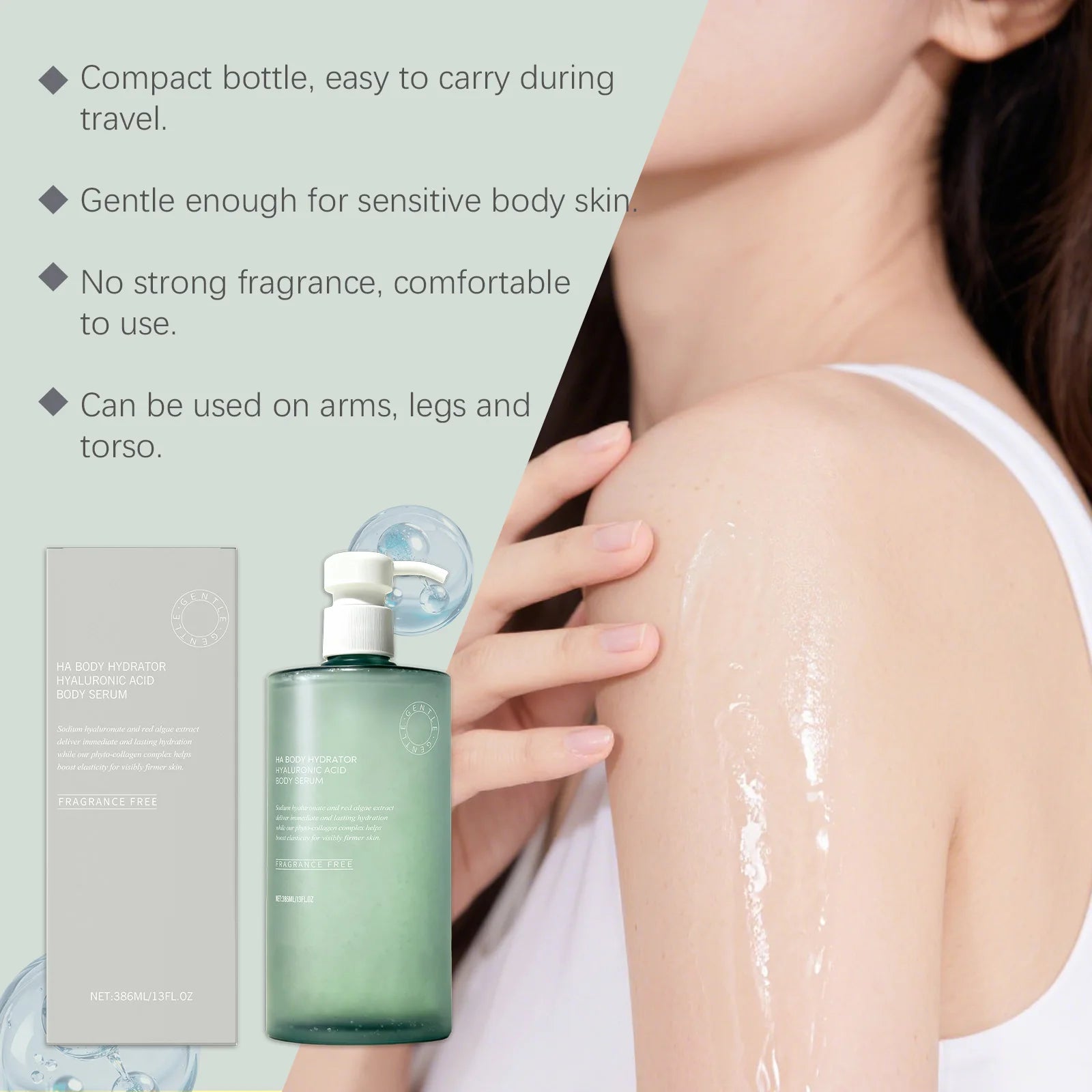 Hoygi Hyaluronic Acid Body Serum – Deep Hydrating Lotion Body Serum Zpaxo