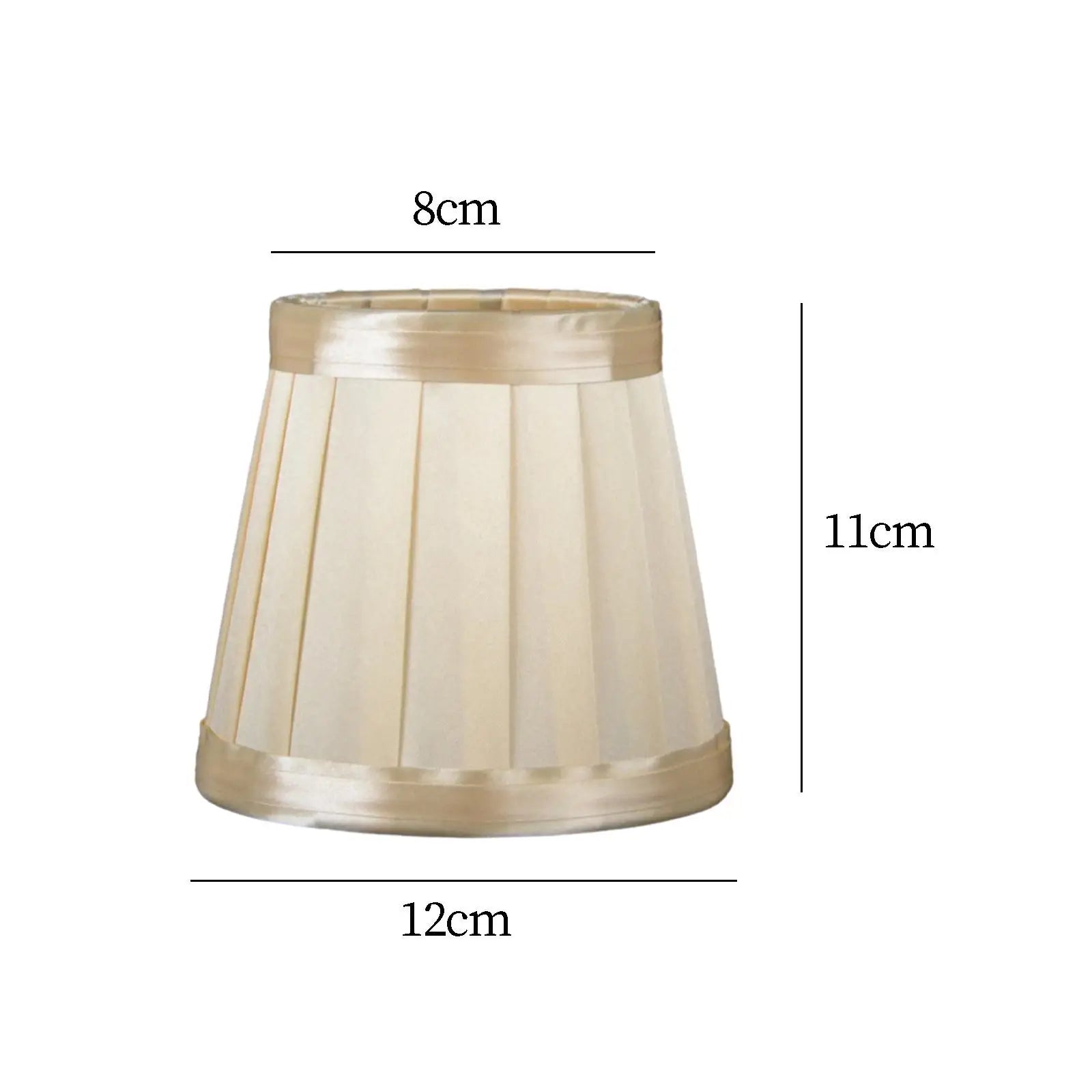 Table Lamp Shade Cover Bedside Light Cover Cloth Lampshade Elegant Convenient Assemble Accessories for Household Decoration Zpaxo