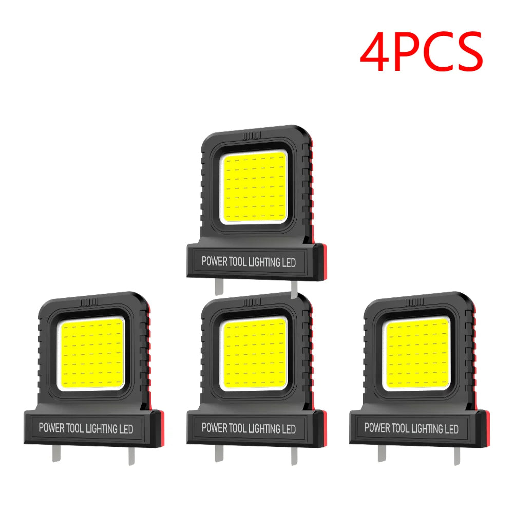 1- Power Tool Accessories Parts Makita 18V DeWALT 20V Milwaukee Bosch Zpaxo Red 4PCS