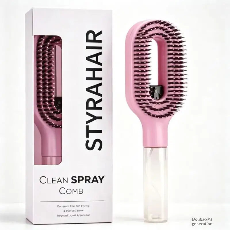 1 Spray Massage Comb Anti Static Scalp Massager Essential Oil Water Zpaxo A4