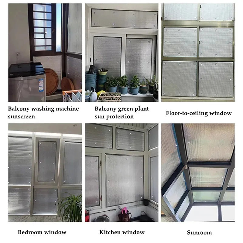 Window Sun Protection Film House Protective Pad Heat Insulation UV