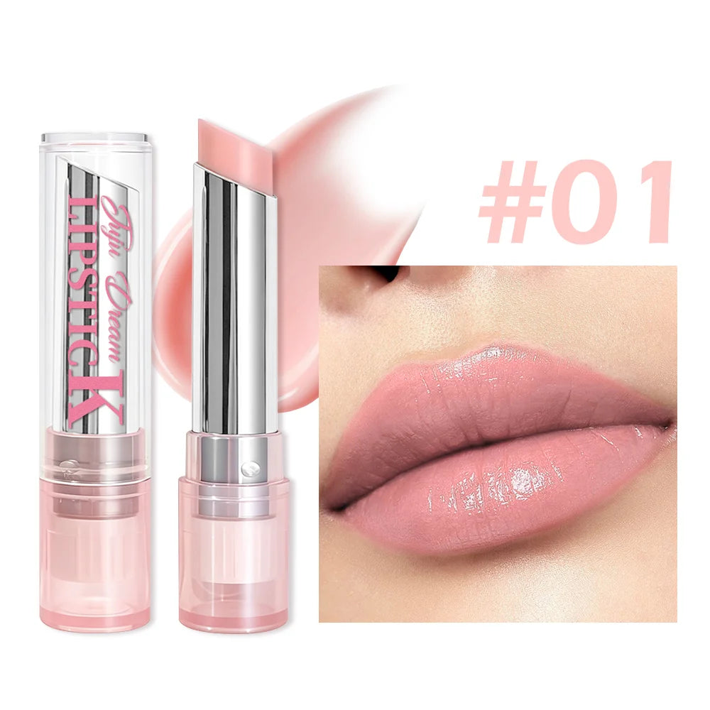 Pink Magic Lip Balm, Color-Changing Moisturizing Lipstick, Hydrating Gloss for Natural Daily Look Zpaxo 01