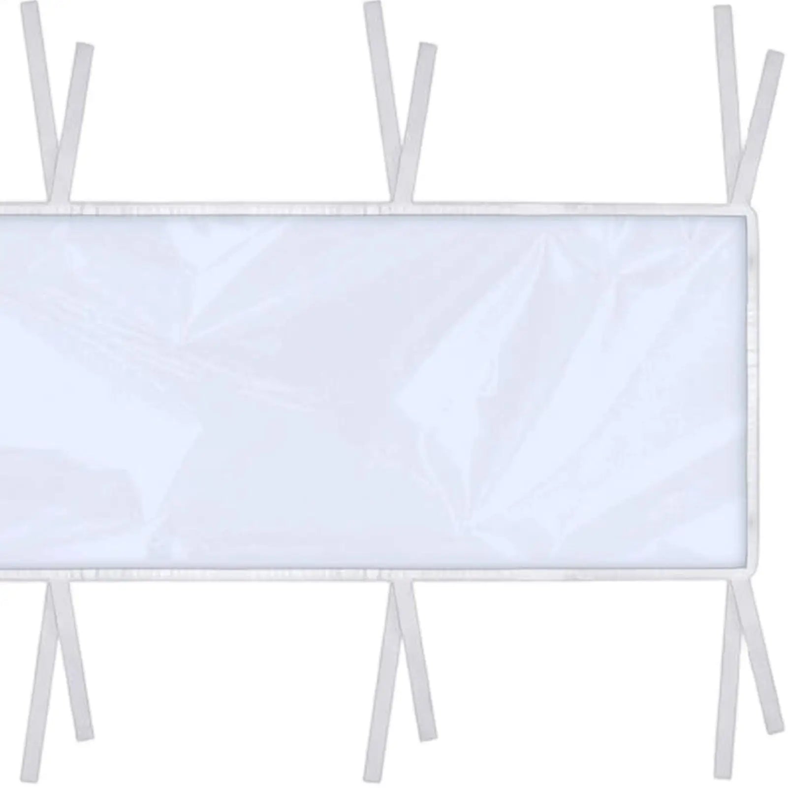 Canopy Rain Gutter Detachable Clear Extender Guard Canopy Awning Attachment for Outdoor Backyard Deck Porch Camping Lawn Pool Zpaxo