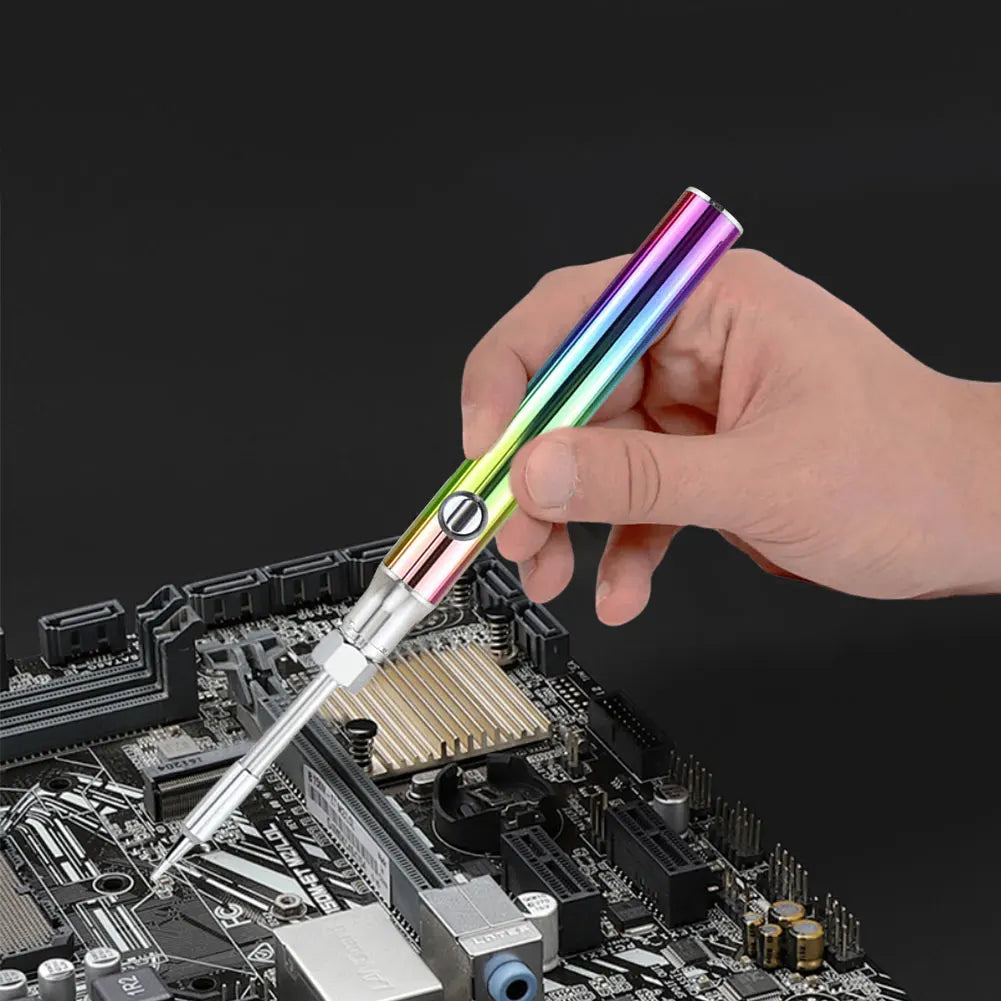 510 Thread Portable Electric Soldering Iron Pen 350mAh Battery