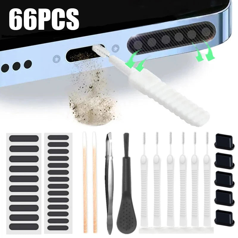 Mobile Phone Speaker Charging Port Cleaning Dust Plug Iphone Airpods Zpaxo