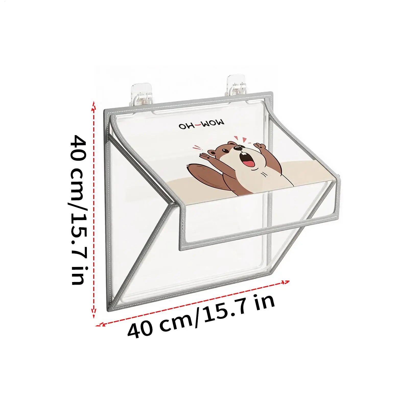Wall Mounted Laundry Hamper Foldable Waterproof Space Saving Storage