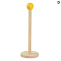 Wood Toilet Paper Holder No Drill Kitchen Storage Tissue Hanger Zpaxo D