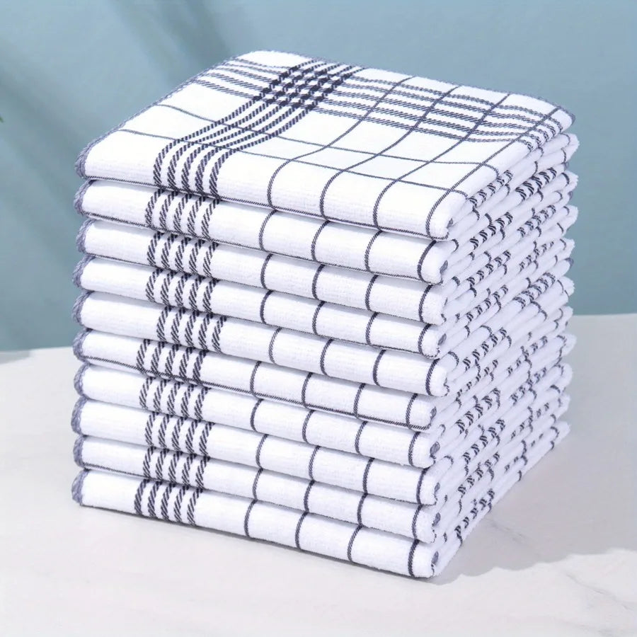 Large 40x60cm Absorbent Lint-free Dish Cloths Quick-drying Soft