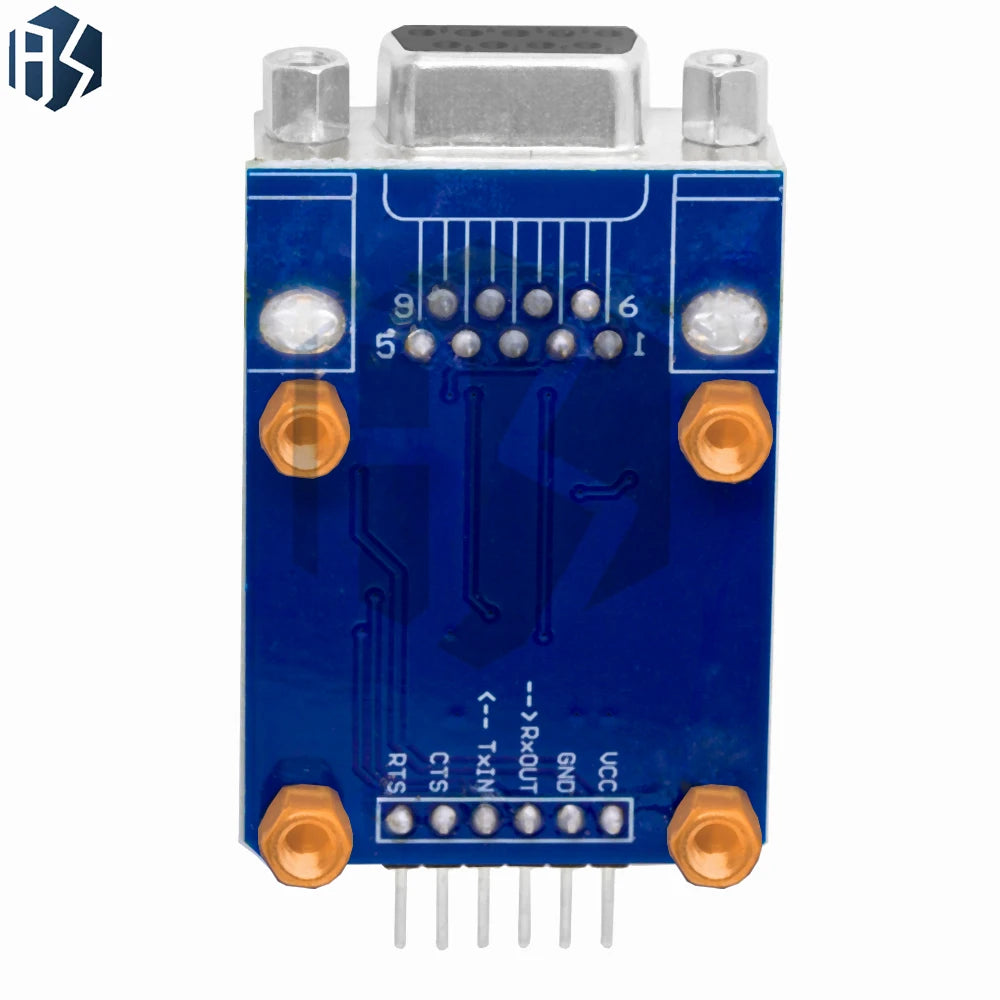 Bidirectional RS232-to-UART TTL Serial Converter Module Male-female Zpaxo