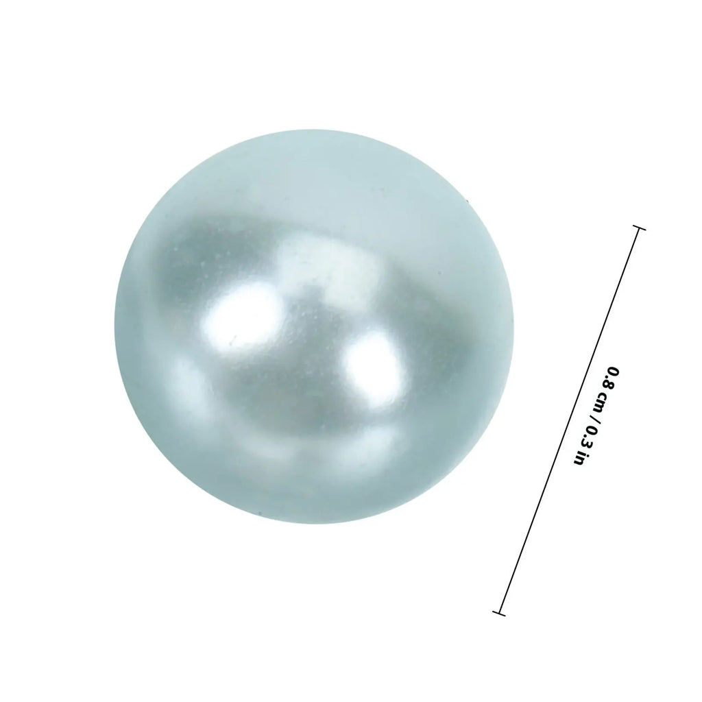 No Hole Floating Vase Decorative Pearls Resin Beads DIY Decoration