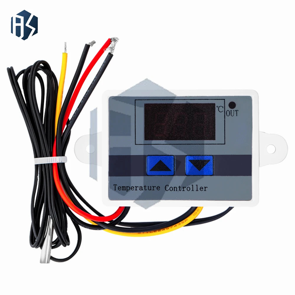 XH-W3001 10A Digital LED Thermostat Temperature Controller 12V/24V/220V for NTC Temperature Sensor Zpaxo