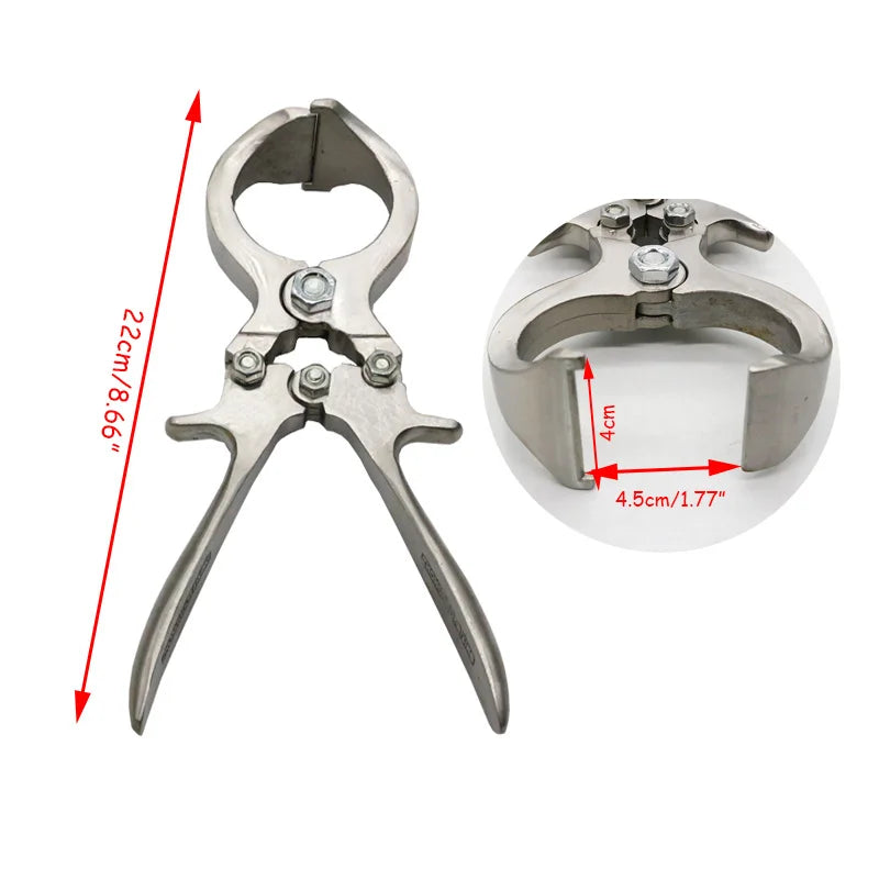Livestock Without Blood Castration Pliers Pig Sheep Testicular Clamp