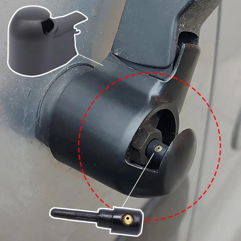 Rear Wiper Washer Jet Nozzle Cap | VW Golf Tiguan Caddy Skoda