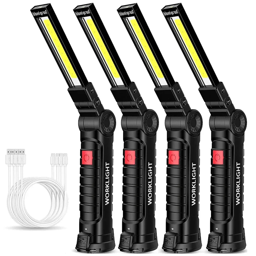 ESMARTER COB LED Work Light – USB Rechargeable Magnetic Torch LED Work Light Zpaxo