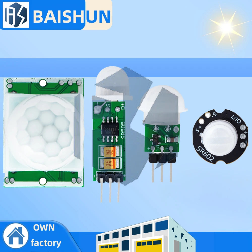 Mini AM312 PIR Motion Sensor Module DC 2 7V-12V Pyroelectric Infrared Zpaxo