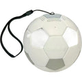 Football-Shaped RGB Bluetooth Speaker – 360° Surround Sound Portable Bluetooth Speaker Zpaxo white
