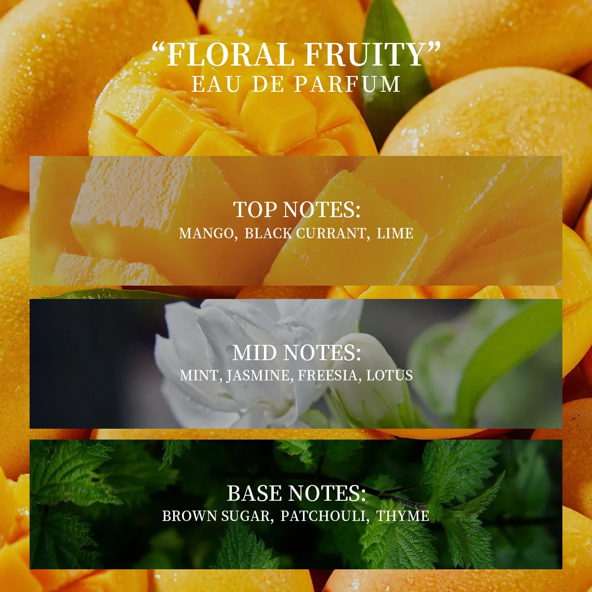 Mango Perfume Body Spray Black Currant Lily Leaf Mint Rose Mermaid Scent Fresh Fruity Fragrance Women Lasting Hydrating Mist Zpaxo