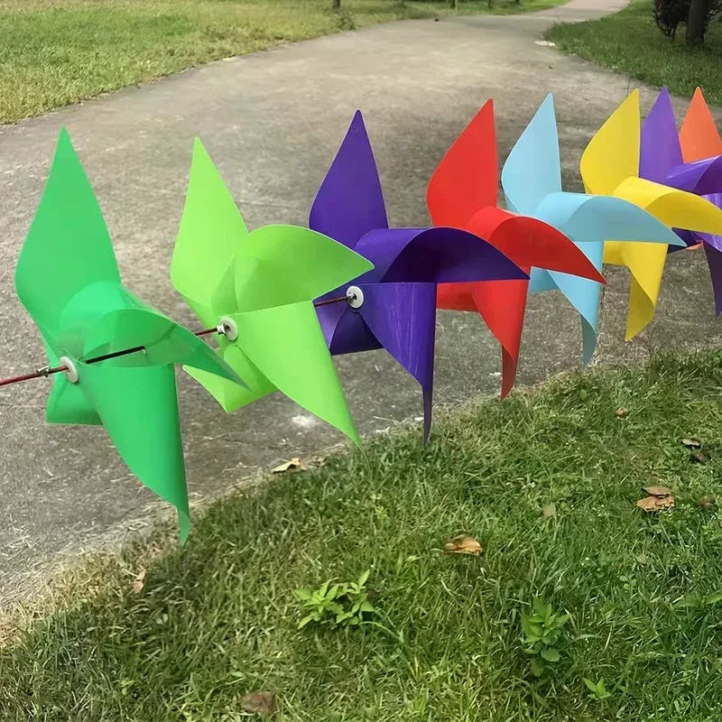 Plastic Pinwheels Fiesta Flag Party Supply Hanging Windmill 30 Metres Zpaxo