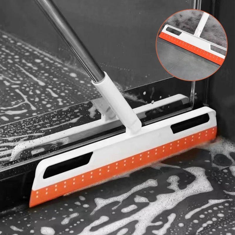 Silicone Scraper Broom Magic Wiper Place Glass Floor Mop Household