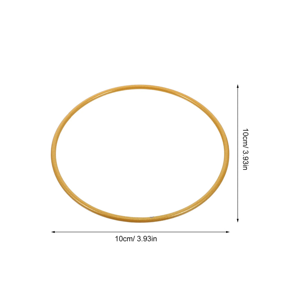Gold Metal Macrame Hoops Sturdy Round Rings DIY Dreamcatcher Wreath