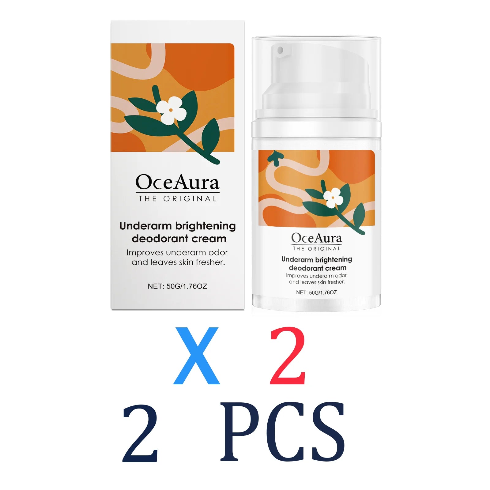 Body Cream For Dark Underarm Brightening Non Greasy Moisturizing Skin Smoothing Cream With Aloe Vera Formula Daily Use Tube Zpaxo 2 Pcs
