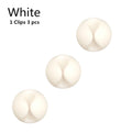 1- Silicone USB Cable Organizer Winder Desktop Tidy Management Clips Zpaxo 1 clips - 3pcs