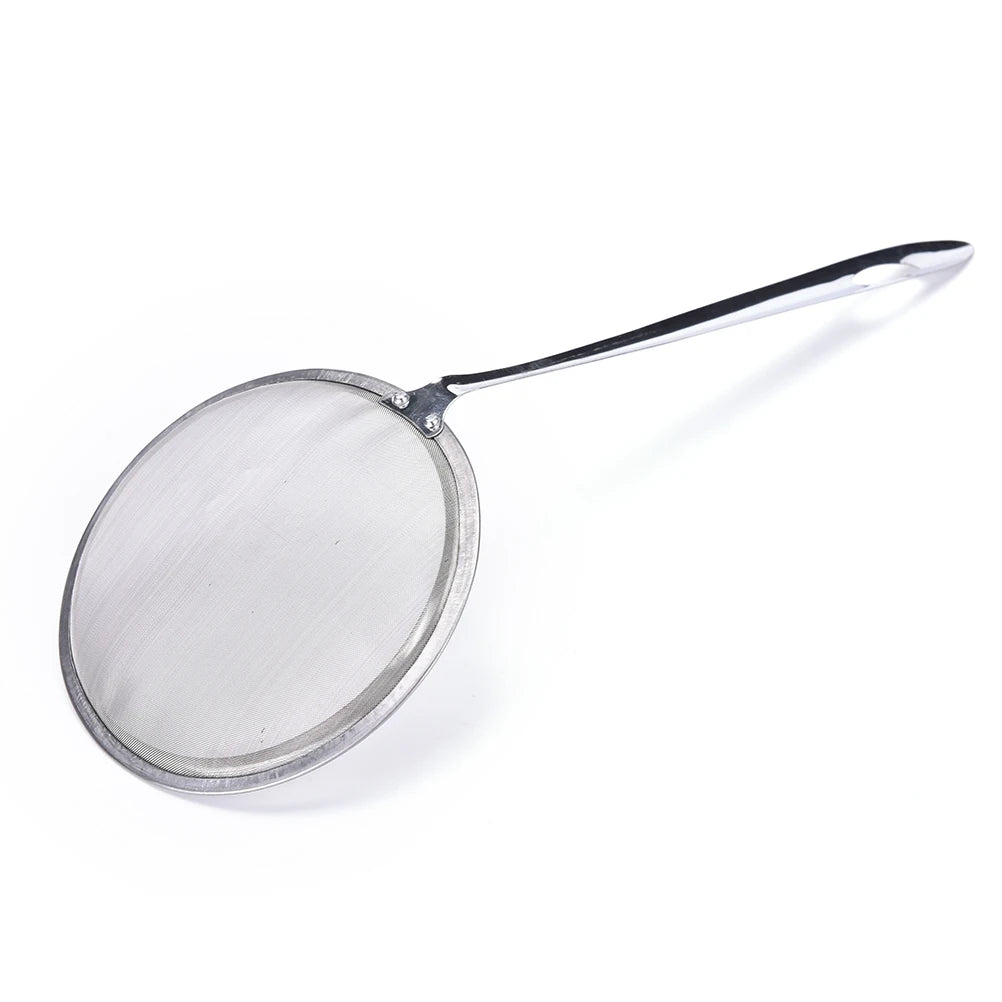 25 28 Stainless Steel Wire Fine Mesh Oil Strainer Flour Colander