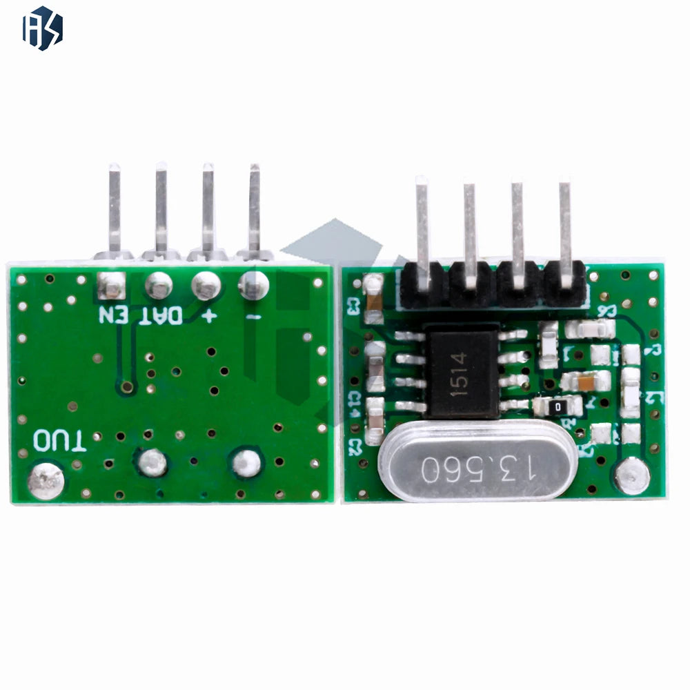 433MHz RF Superheterodyne Transceiver Module Wireless Remote Control Zpaxo