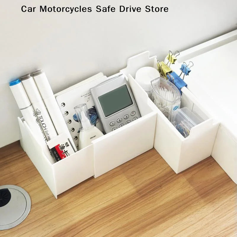 Adjustable Drawer Divider Plastic Storage Organizer Kitchen Bathroom