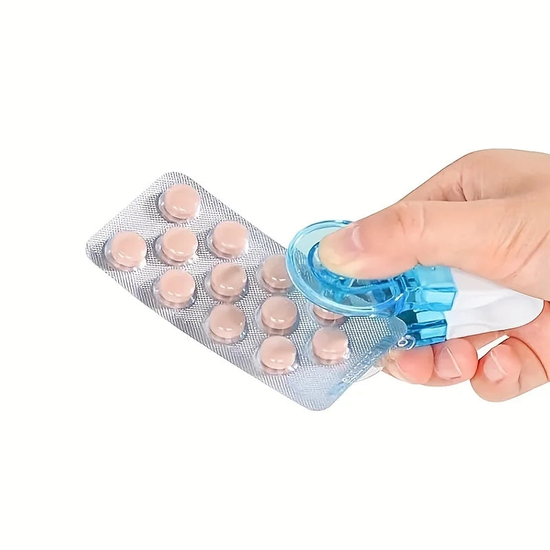 Portable Pill Taker Remover Medicine Box Household Gadgets Tablets