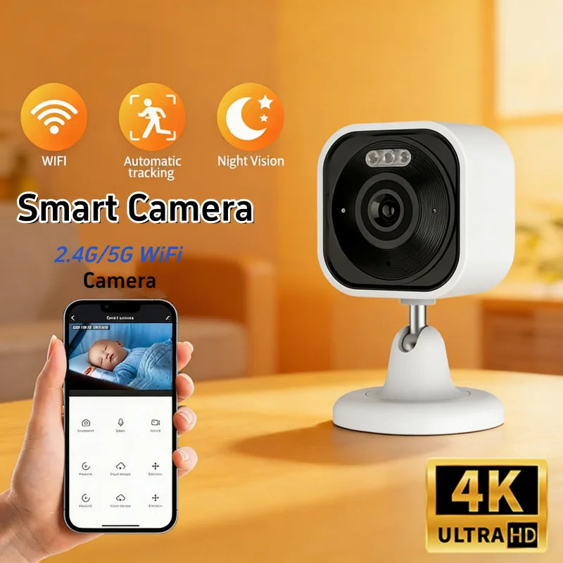 Mini 4K HD Camera WiFi Wireless Monitoring Security Protection Remote Monitor Video Surveillance Smart Home Security System 2026 Zpaxo
