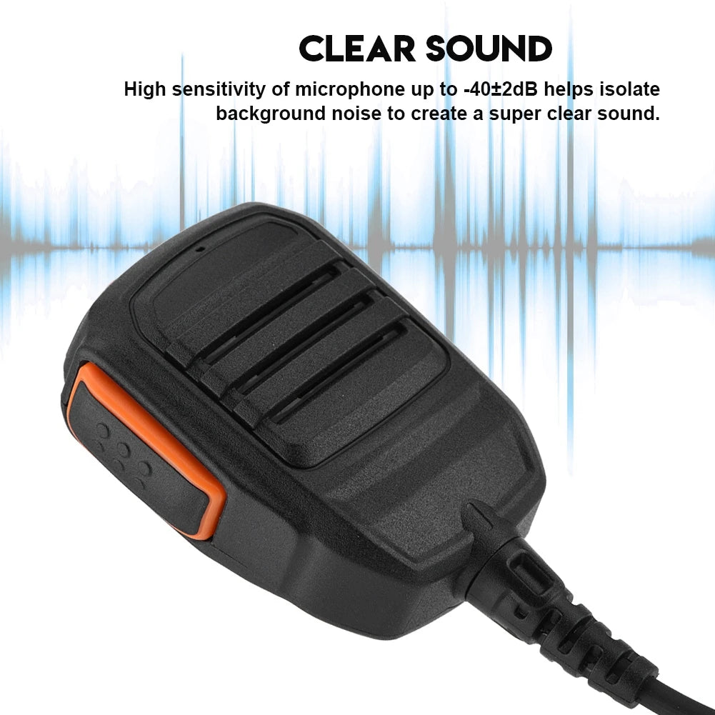 CB Microphone Radio Speaker Emergency Alarm