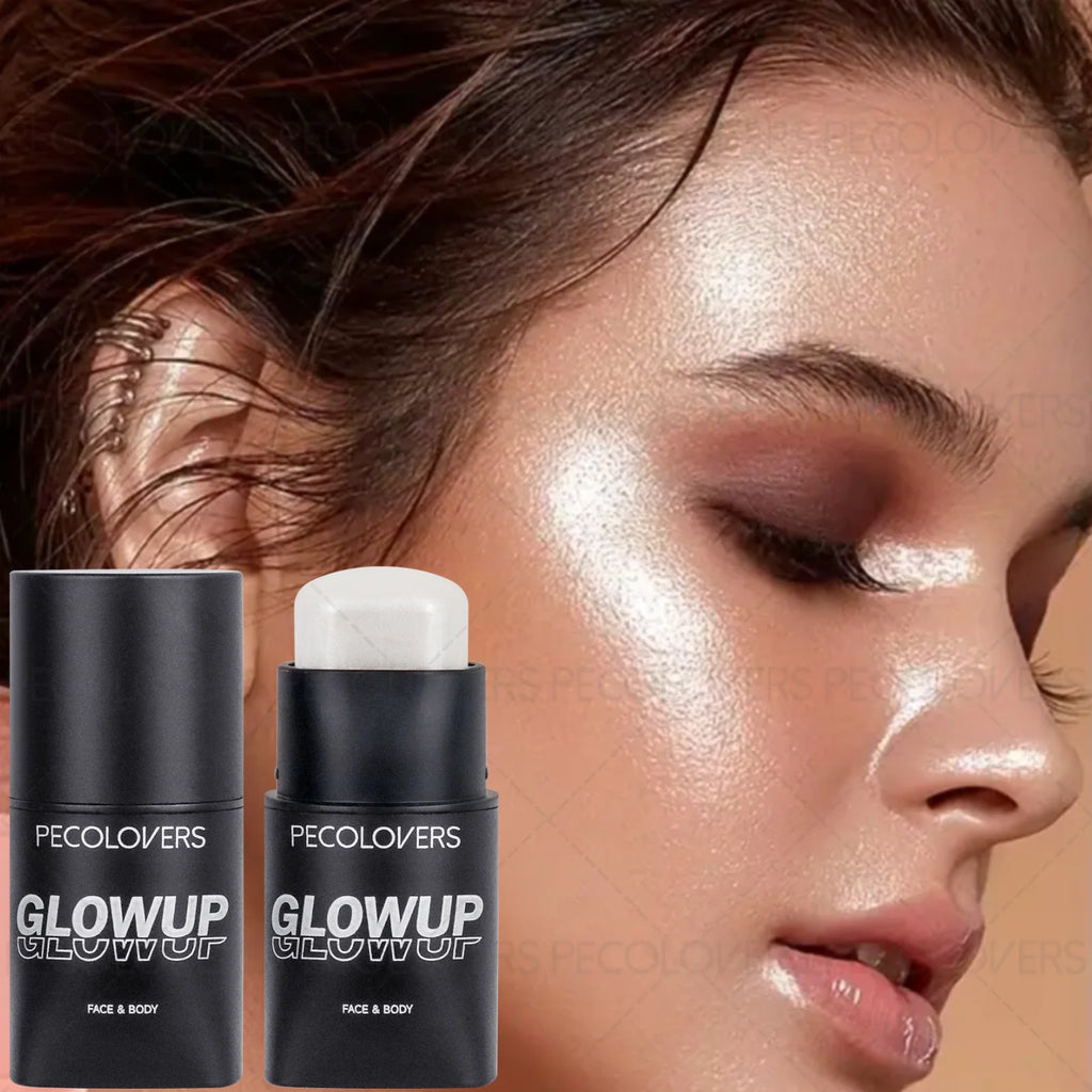 Natural Facial Highlighter Face Body Pearlescent Matte Brightening