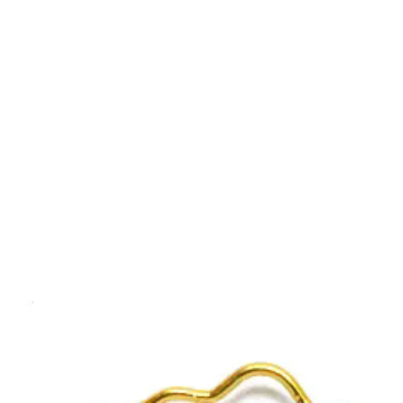 10PCS/Set Colored Paper Clip Office Stationery Metal Bookmark Holder Stationery Paper Clips Colored Flower Shaped Paper Clip Zpaxo