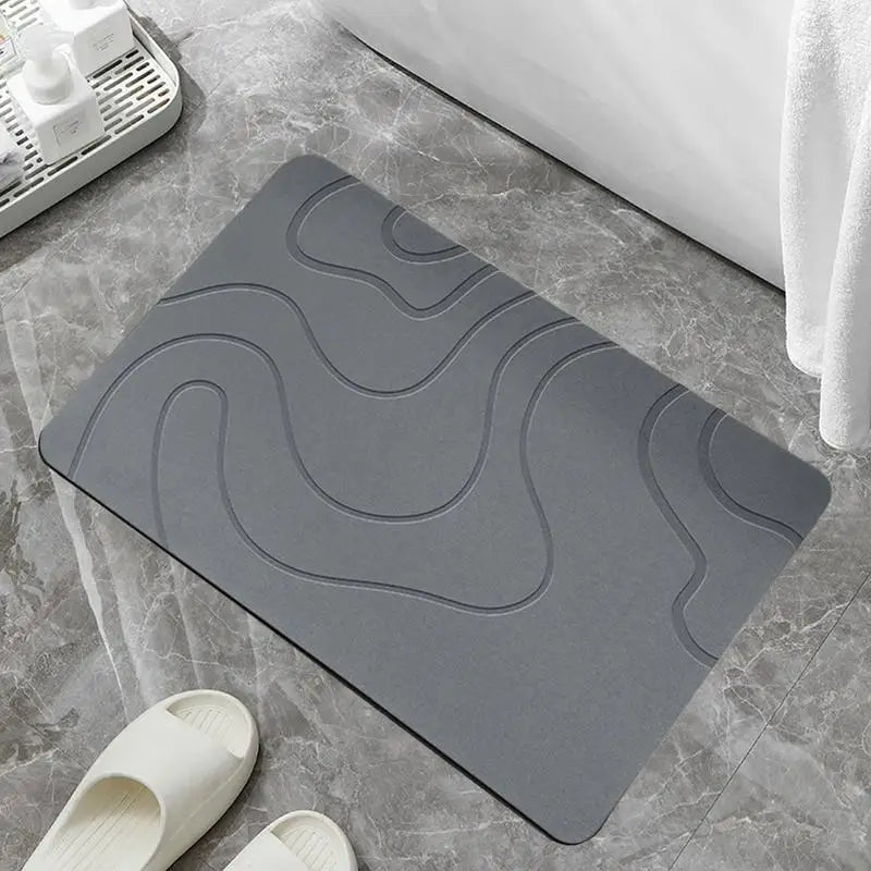 Bath Drying Stone Mat Fast Dry Shower Entryway Rugs Indoor Bathroom