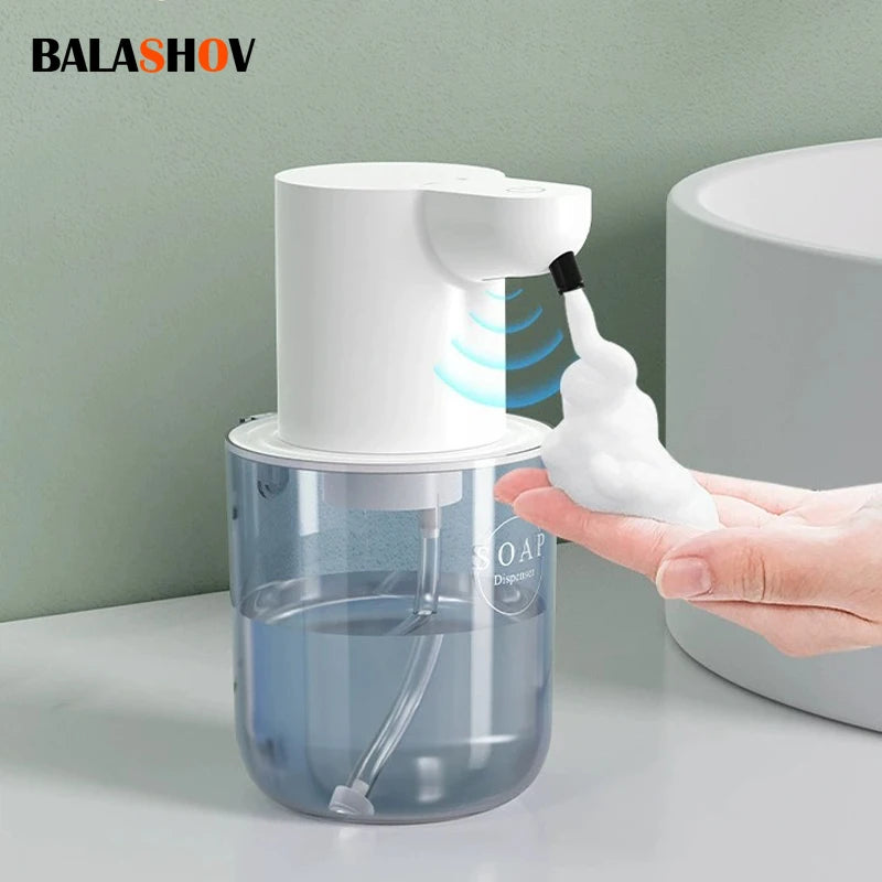 450ml Automatic Inductive Soap Dispenser USB Rechargeable Touchless Foam Soap Dispenser Smart Hand Washing Soap Dispenser Zpaxo
