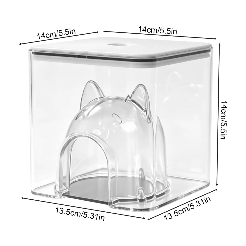 Hamster Cool House Clear Heat Relief Cube Hamster Cooling Bed For Small Pet Sugar Glider Hedgehog Ferret Cage Indoor Summer Hot Zpaxo