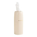 Refillable Car Tissues Cylinder Tissue Dispenser Cup Holder Round Tube Tissue Container Space-saving Large Capacity Zpaxo Beige