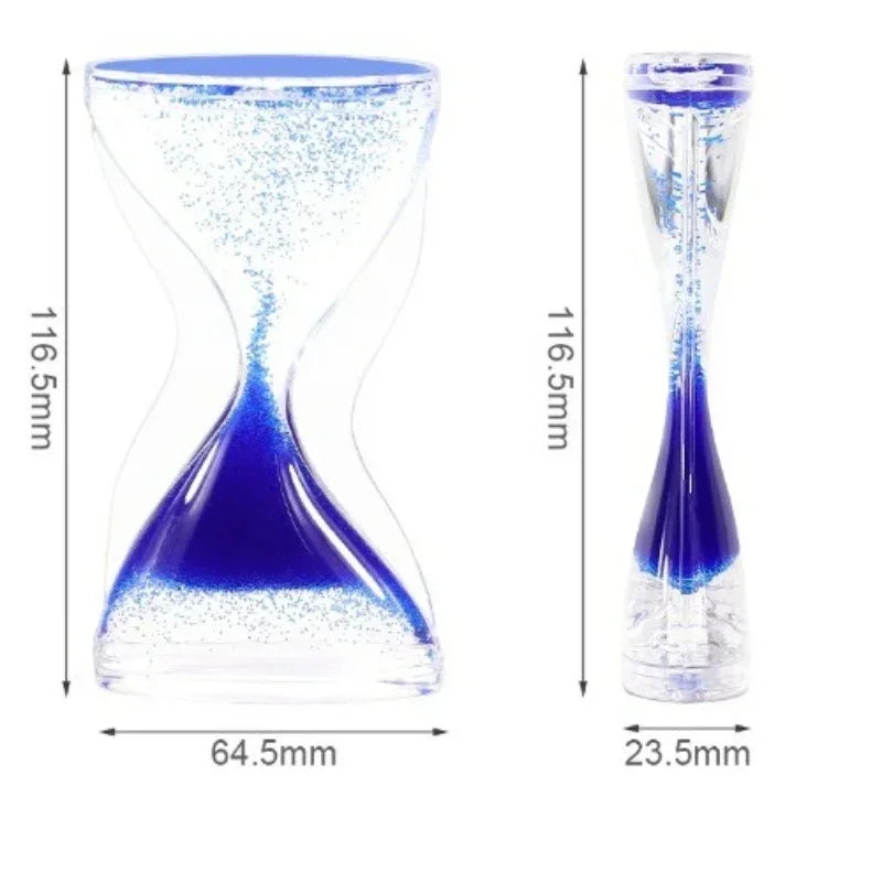 3 Colors Creative Upward Flowing Home Hourglass Timer Stress Reliever Office Desktop Ornaments Home Decoration Crafts Zpaxo