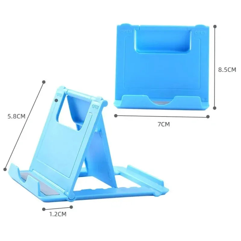 Foldable Phone Desk Stand – Universal Mobile Tripod Holder