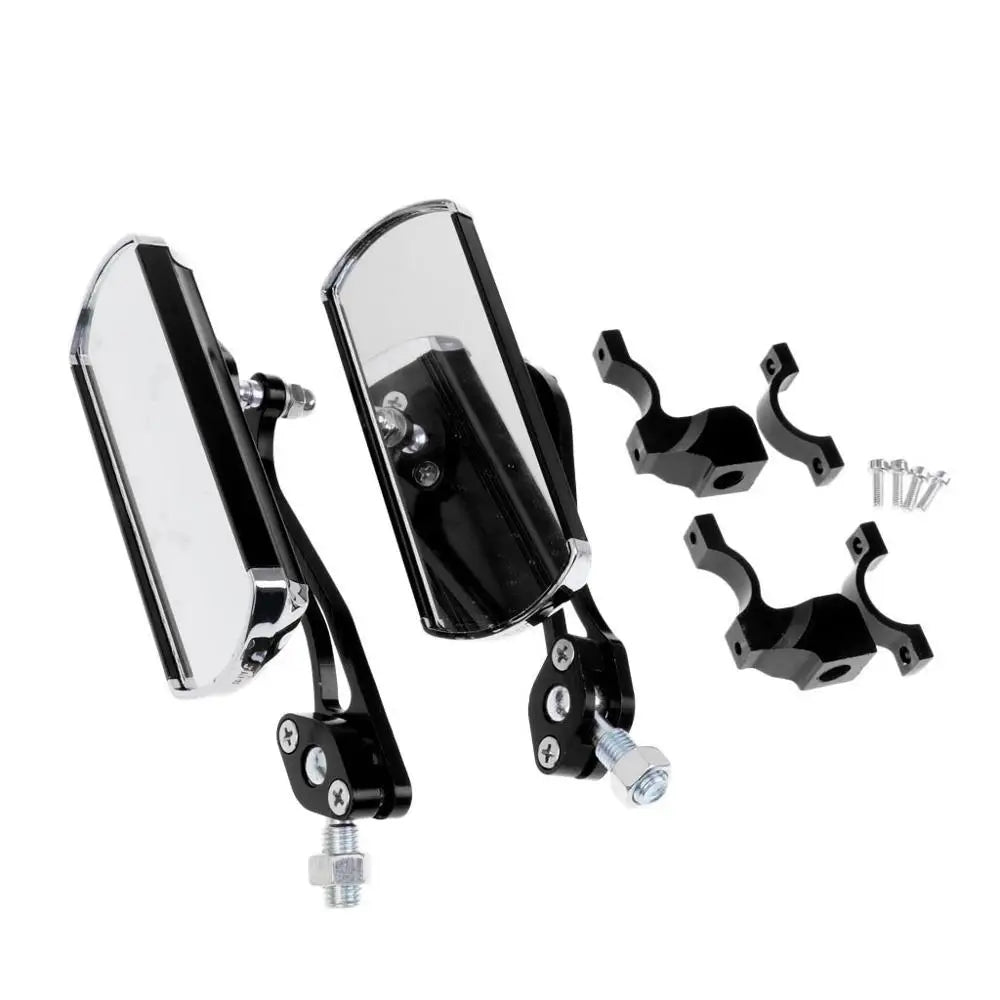 Bicycle Rearview Mirror Aluminum Alloy Adjustable Bike Mirror Handlebar For Road Bike Mountain Bike Bike Accessories Parts Zpaxo