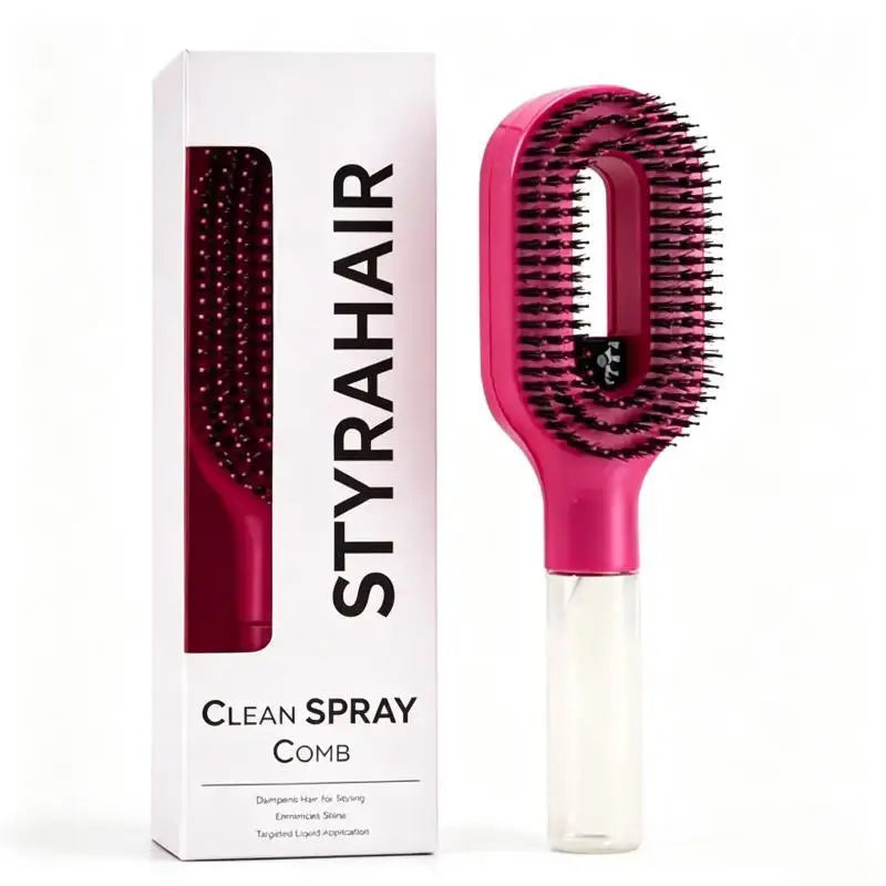 1 Spray Massage Comb Anti Static Scalp Massager Essential Oil Water Zpaxo A1