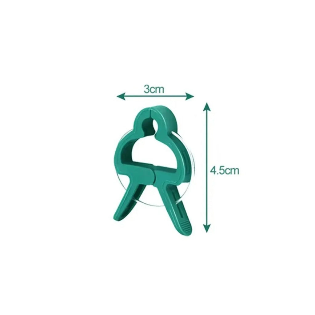 10 Plant Fixed Clips Reusable Garden Greenhouse Bracket Plants Vine