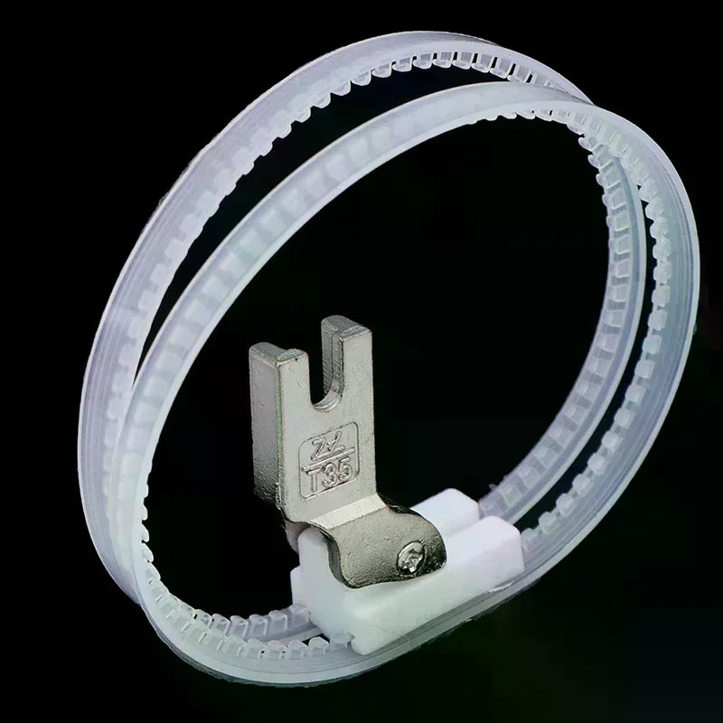 Presser Foot Roller Double Sewing Machine Tool Ring Crafts Zpaxo