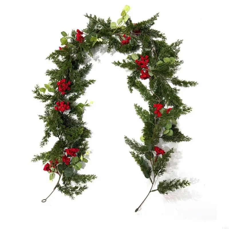 Red Berries Money Artificial Vine Decoration Christmas Holiday Party