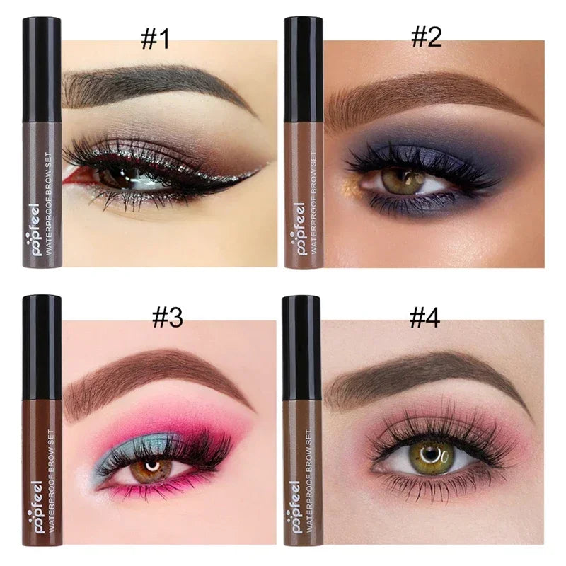 New Hot Brand Makeup Eye Brow Gel Coffee Black Brown Paint Eyebrows Gel Waterproof Eyebrow Tint Mascaras Kit Sobrancelha Fashion Zpaxo
